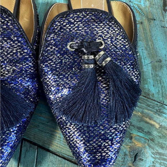 Disney x Call it Spring Arabian Nights Purple Mules Slides Size 6 Aladdin Vegan - Picture 6 of 12